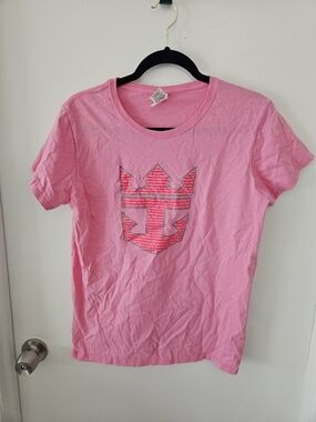 Royal Caribean Pink Short Sleeve Graphic Tee
